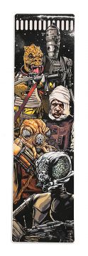 Star Wars Premium Comic Book Edition Backbox Decal - Right